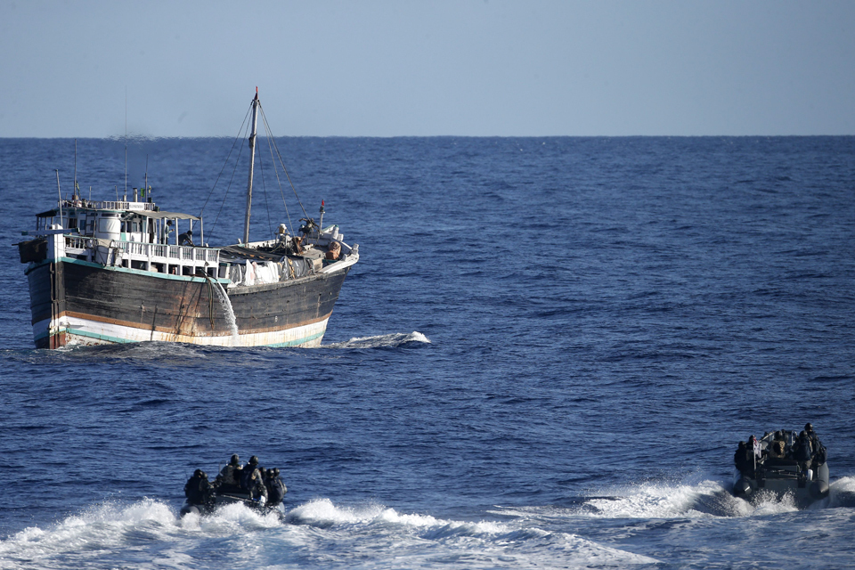 British forces help make record drug bust at sea