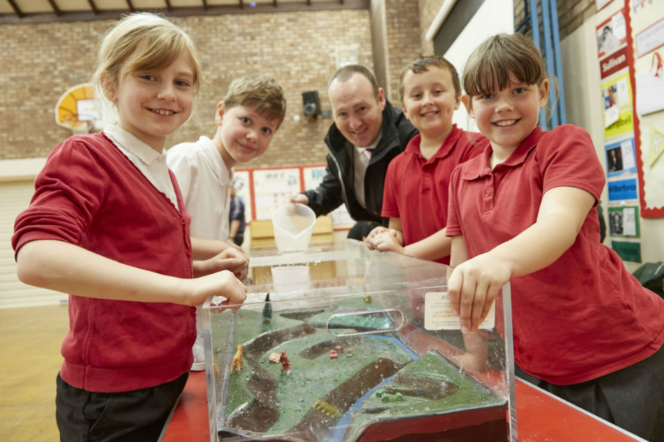 Stoneferry students face the facts of flooding
