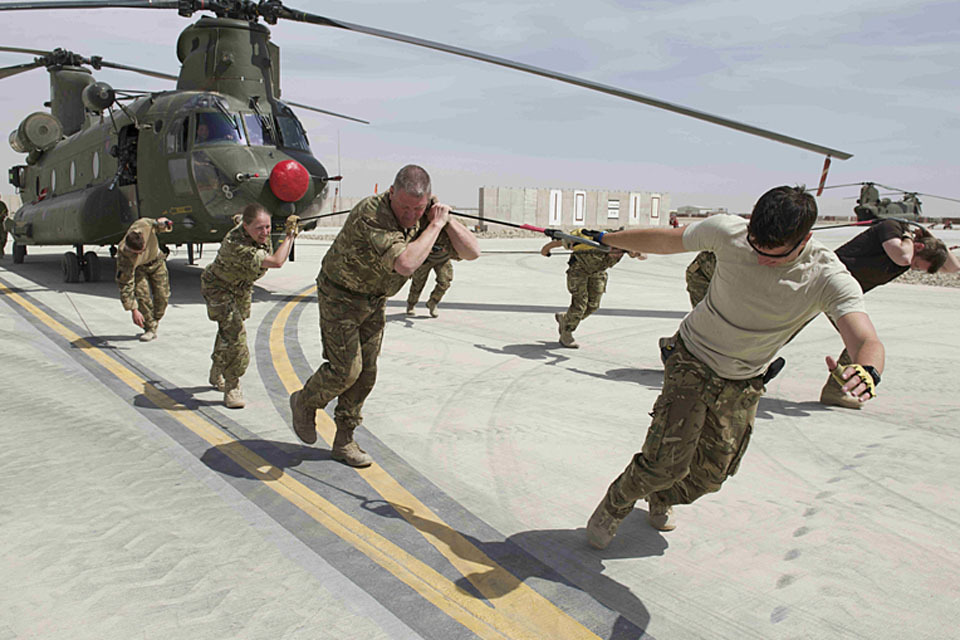 RAF personnel in Afghanistan raise money for Comic Relief