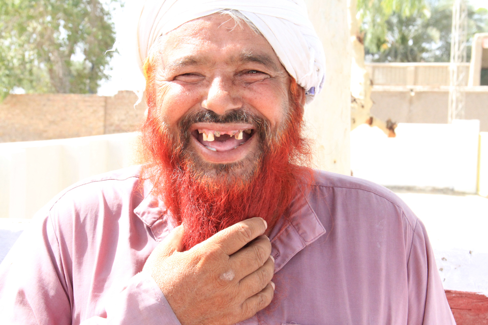 Grandfather of four, Ali. Picture: Vicki Francis/DFID