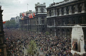 London on VE Day 1945
