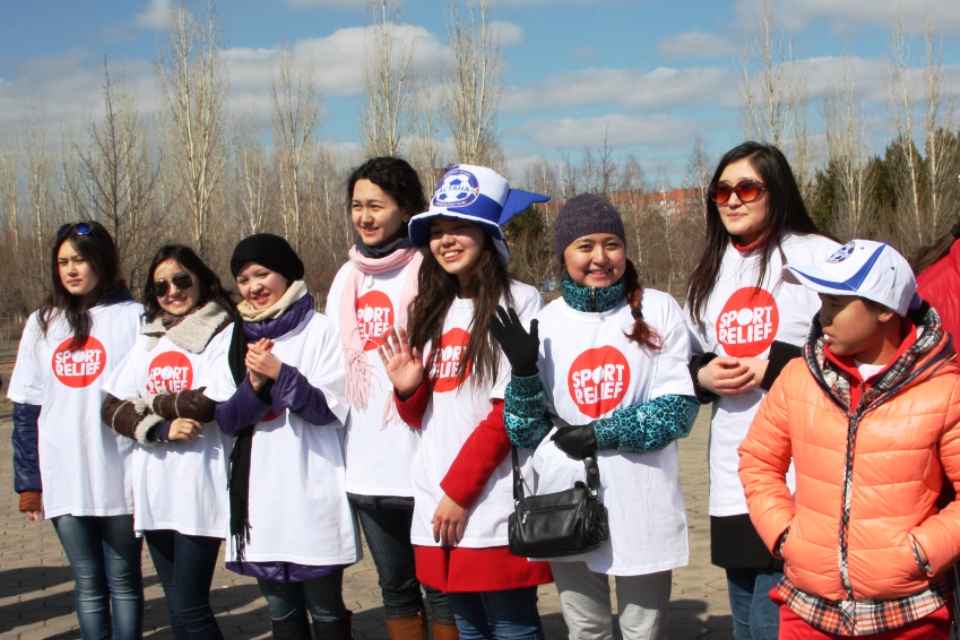 Sport Relief Mile 2014 Astana Our Volunteers