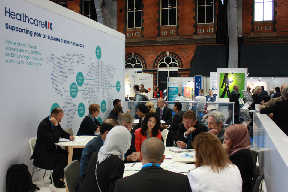 Exploring export options at the Health and Care Innovation Expo