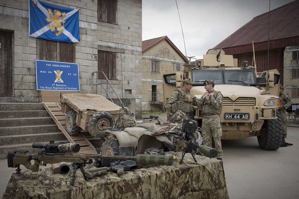 Salisbury Plain hosts largest military exercise in 10 years