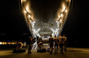 RFA Mounts Bay arrived in the British Virgin Islands at first light today having sailed overnight from Anguilla.