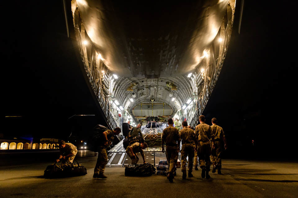 Hurricane Irma: UK military provides relief to the Caribbean