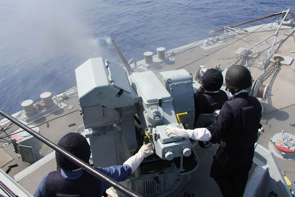HMS Bangor continues work off Libya