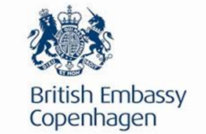 UK embassy in Denmark logo
