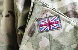 Uniform of a member of the armed forces. [©istock.com/tuned_in]