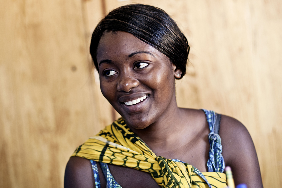 Choices for women: Thanks to UK aid, women like Yune can space their children which improves their health and the health of their babies. Picture: Charlie Shoemaker/Marie Stopes International