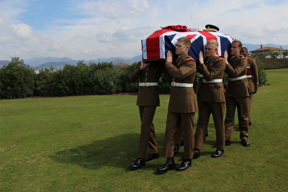 Three World War 2 soldiers finally laid to rest 75 years after they gave their lives for their country