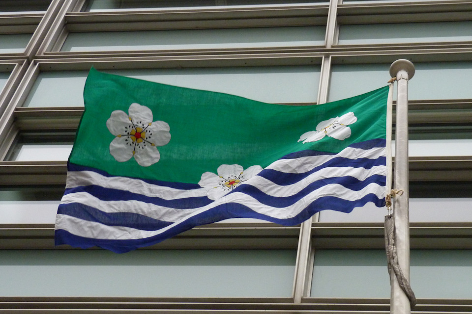 Cumbrian flag flies at Department for Communities and Local Government ...