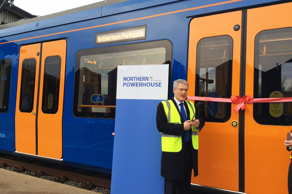 Milestone for Northern Powerhouse as UK’s first tram train unveiled in Sheffield