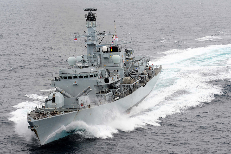 HMS Montrose to assist in removal of chemical stocks from Syria