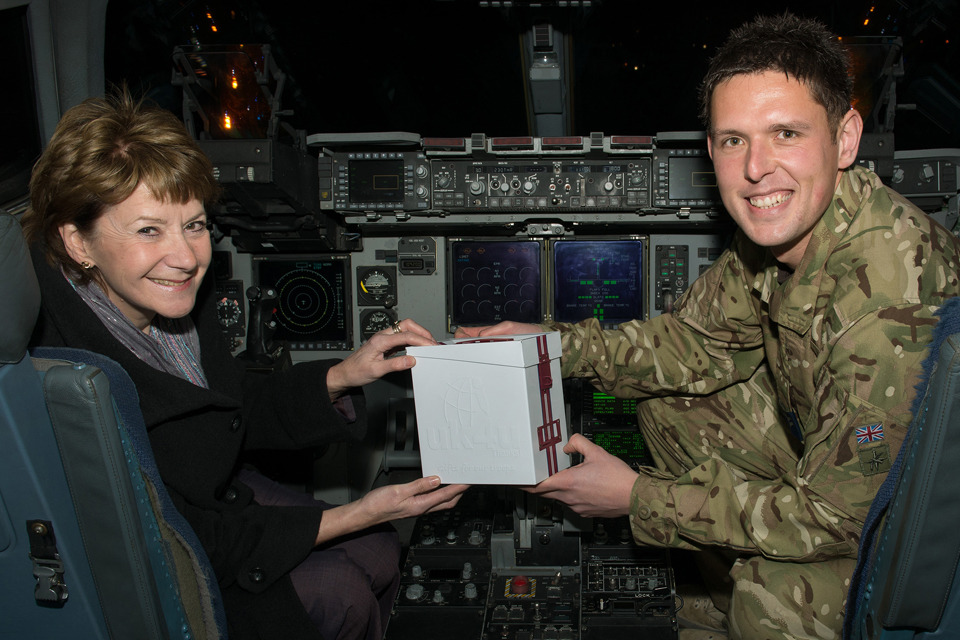 Military urge generous public not to swamp postal system at Christmas