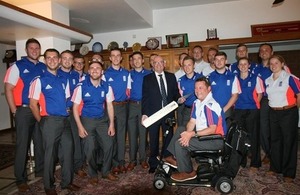 British High Commissioner to Bangladesh welcomes the England Disability Cricket Team