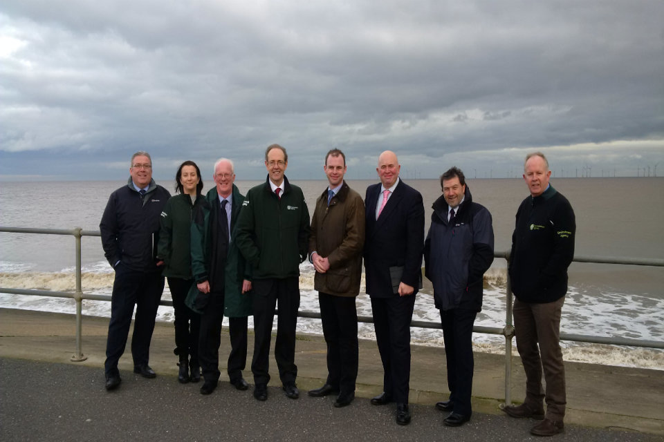 Environment Agency's Chief Executive visits Lincolnshire