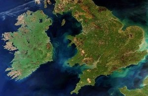 UK from space