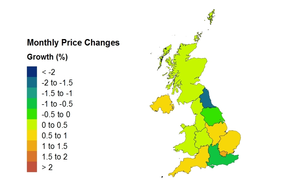 UK House Price Index (HPI) for September 2016