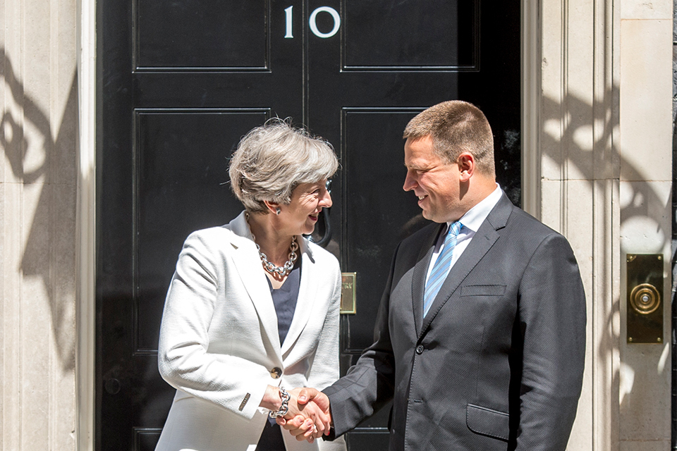 PM meeting with Estonian Prime Minister Ratas: 18 July 2017