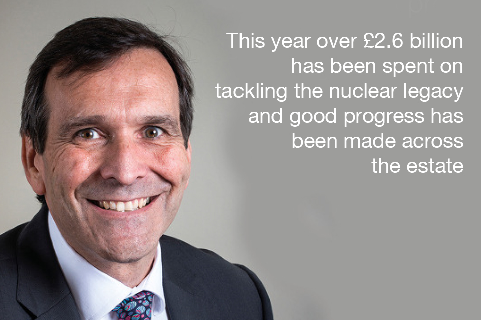 David Batters, Chief Financial Officer and Estate Programme Director