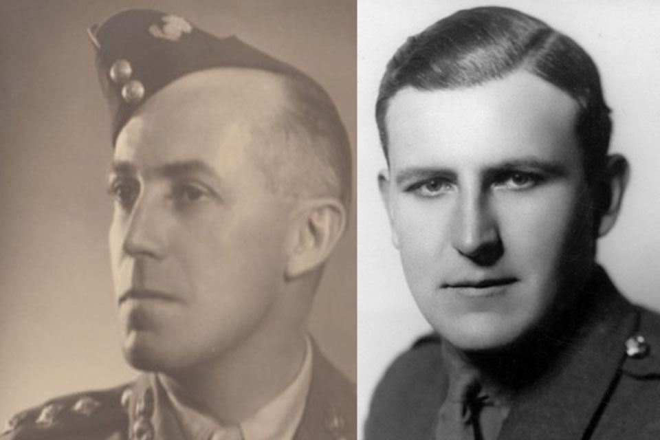 Officers killed during World War 2 have their graves rededicated