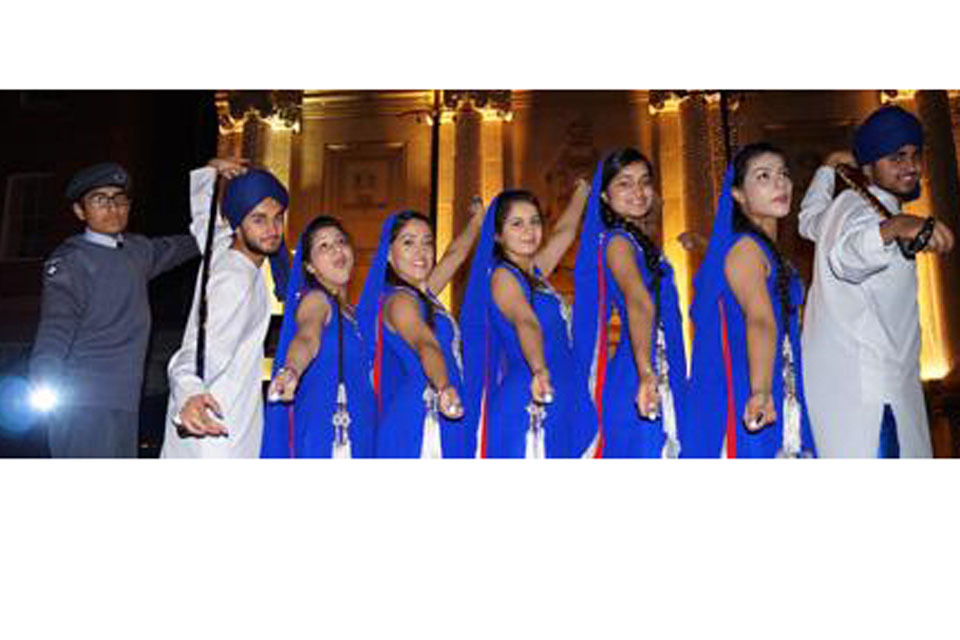 Air Cadets prove to be a hit with Bhangra