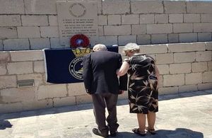 British WW2 veterans at the Croatian island of Vis