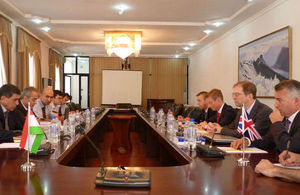 Double Taxation Agreement negotiations between the UK and Tajikistan