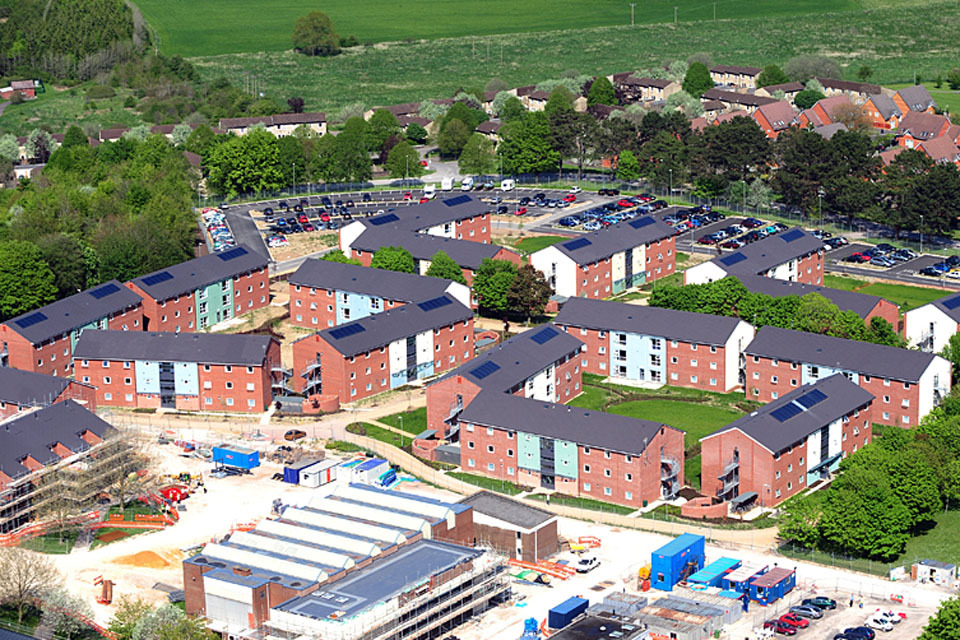 Housing for troops is a Government priority