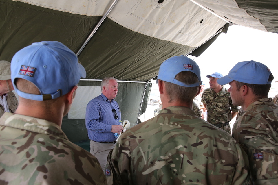 British troops continue support to UN South Sudan mission