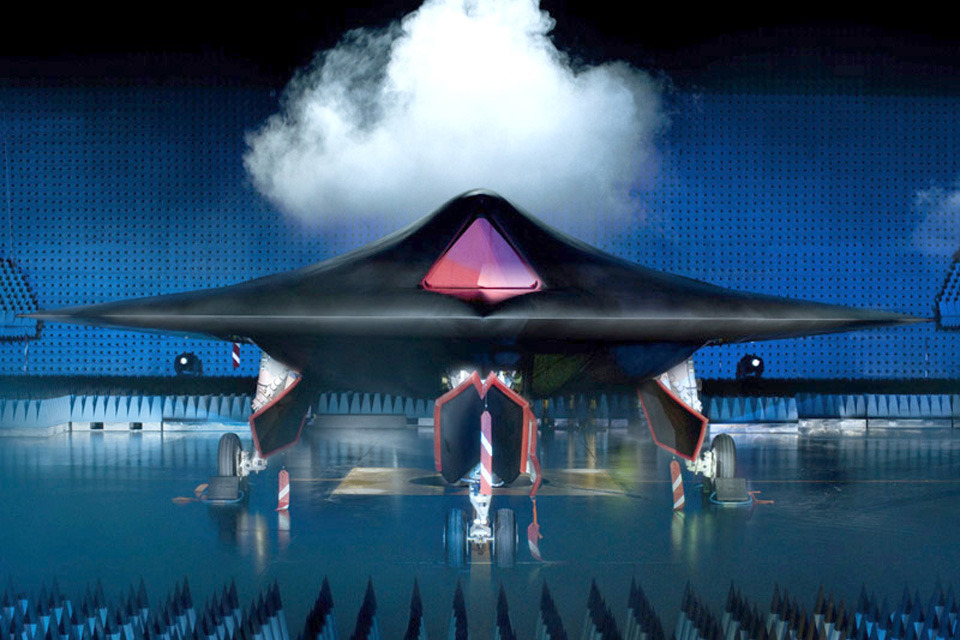 New Taranis combat aircraft thunders into view