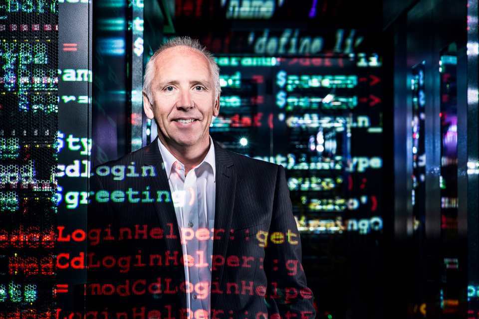 Queen's University's award for pioneering work in cyber security