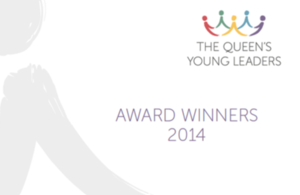YOUNG LEADERSHIP AWARD FROM HER MAJESTY THE QUEEN