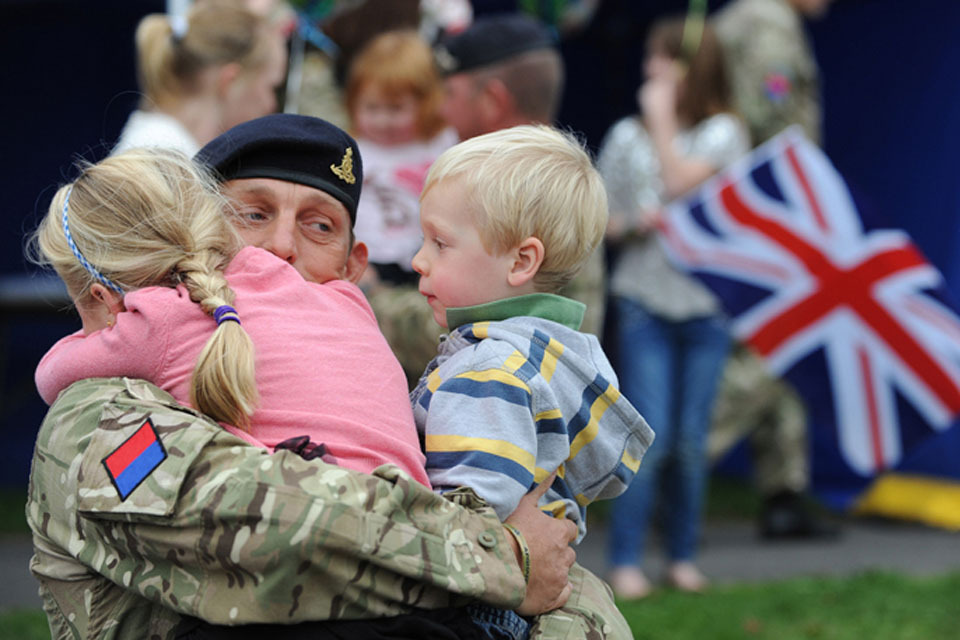 19th Regiment Royal Artillery returns from Afghanistan