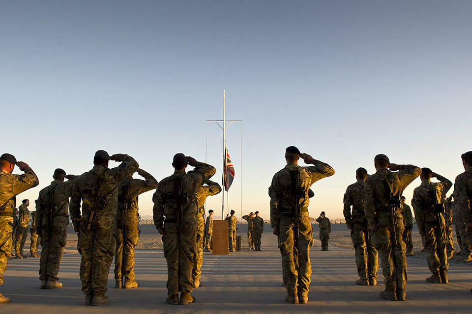 British personnel leave southern Afghanistan