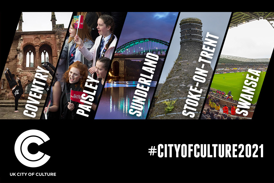 Celebrate your shortlisted 2021 UK City of Culture City