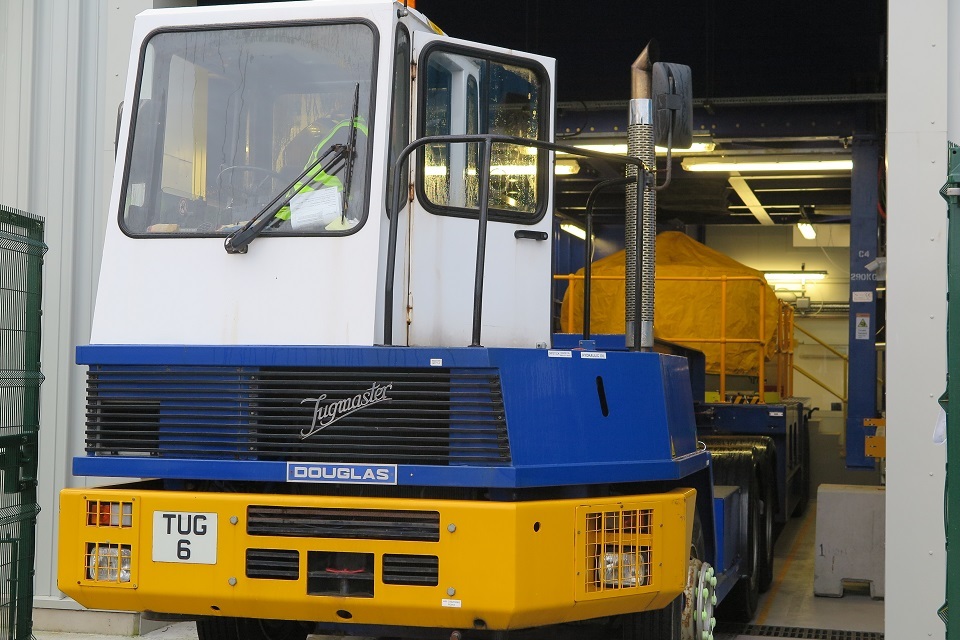 Radioactive sludge removed from Sellafield pond for first time