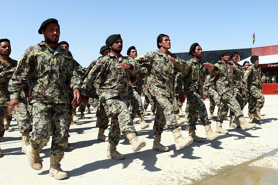 New Afghan battle school opens