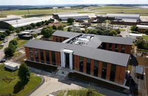 The main training building at MOD Lyneham. Photo: Hercules. All rights reserved