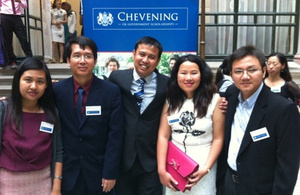 Chevening Scholars 2012-2013