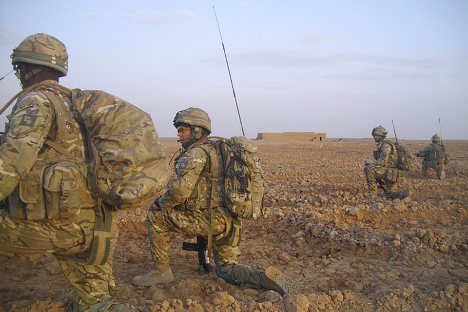 UK and Afghan soldiers launch Operation COURAGEOUS MOUNTAIN
