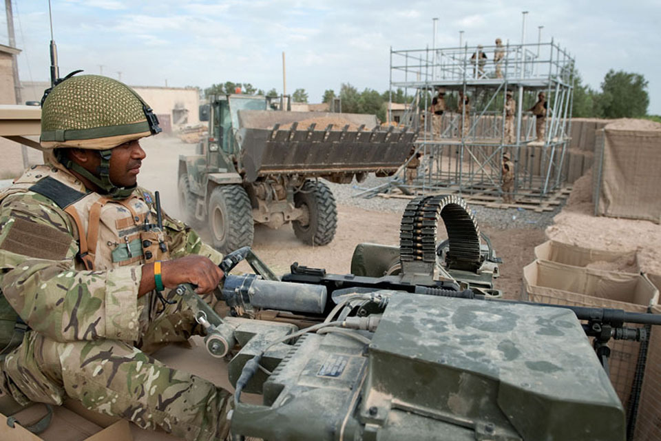 2 LANCS take over new battle group area of operations