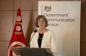 British Ambassador to Tunisia Louise De Sousa