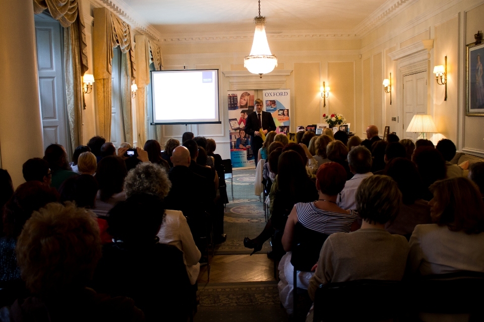 The british embassy helps oxford university press expand their development programme in bulgaria