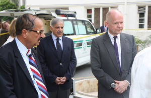 Foreign Secretary visits UK-supported mobile forensic lab in Lahore to witness British assistance for Pakistani authorities’ fight against terrorism