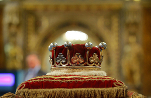 crown - state opening of parliament