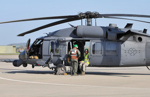 Pave Hawk HH-60 search and rescue helicopter