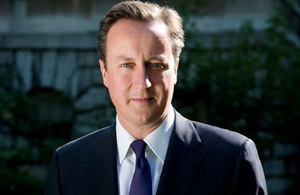 British Prime Minister David Cameron