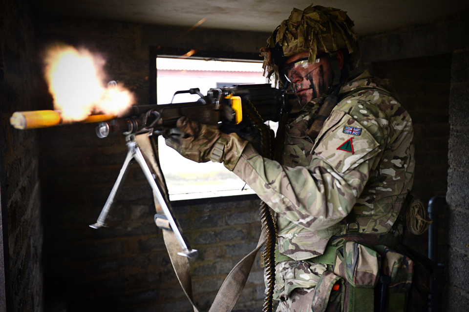 Troops hone their skills on Salisbury Plain